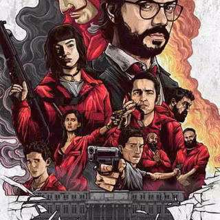Money Heist animated wallpaper