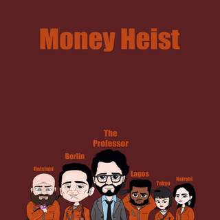 Money Heist animated wallpaper