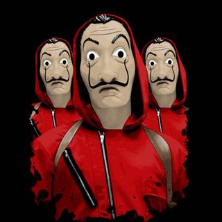 Money Heist animated wallpaper
