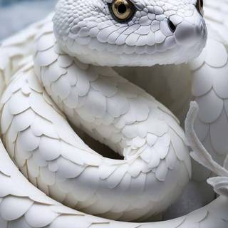 Albino python wallpaper