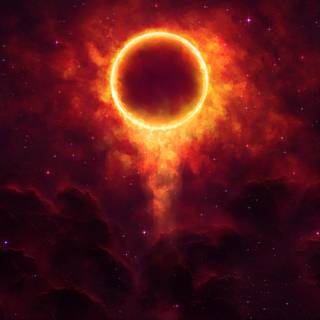 Eclipse 4k wallpaper