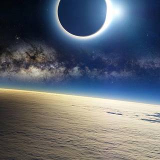 Eclipse mobile wallpaper