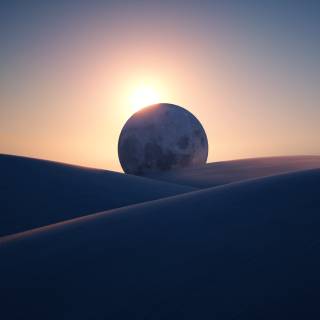 Eclipse 4k wallpaper