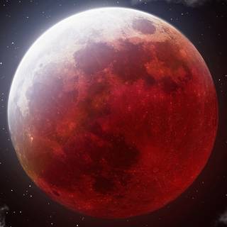 Lunar eclipse 4k wallpaper