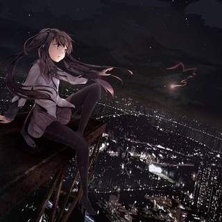 Dark anime aesthetic cool wallpaper