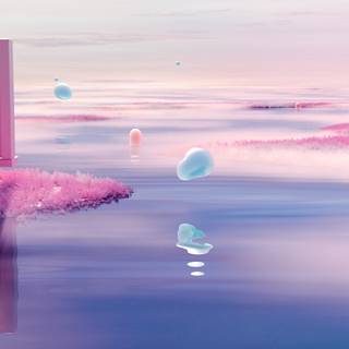 Pink purple desktop wallpaper