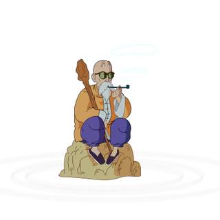 Master Roshi 4k wallpaper