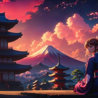 Anime 4k Japan wallpaper