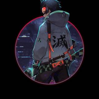 Dark anime boy phone wallpaper