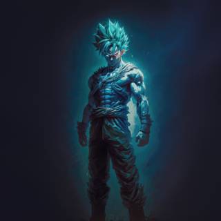 Super Saiyan God 4k wallpaper