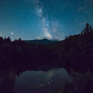 4k nature night wallpaper