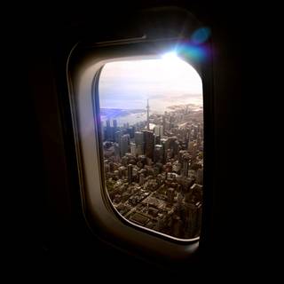 Window view 4k wallpaper