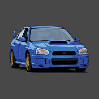 Subaru Impreza phone wallpaper