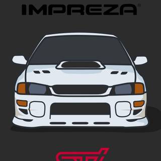 Subaru Impreza phone wallpaper