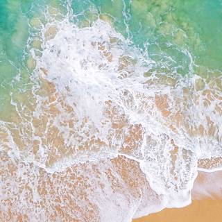 iPhone 13 beach wallpaper