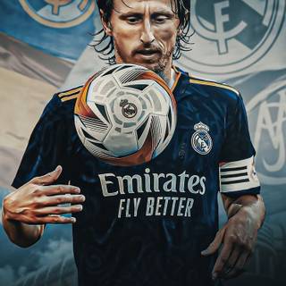 Modric iPhone wallpaper