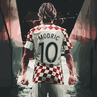 Modric iPhone wallpaper