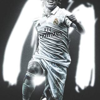 Modric iPhone wallpaper