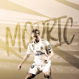 Modric iPhone wallpaper