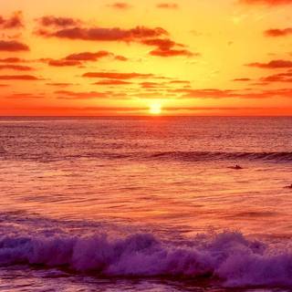 iPhone 13 beach wallpaper