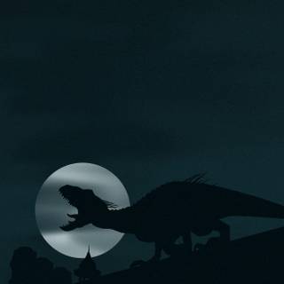 iPhone dinosaur wallpaper
