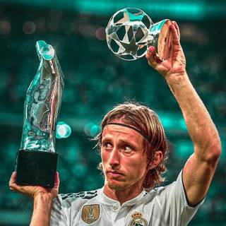 Modric iPhone wallpaper