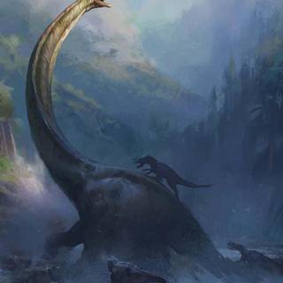 iPhone dinosaur wallpaper