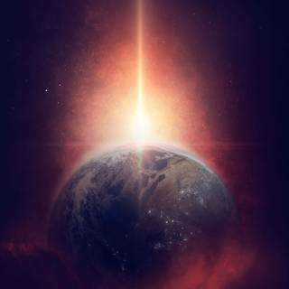 Supernova iPhone wallpaper