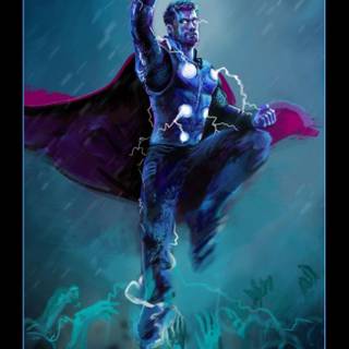 Thor iPhone X wallpaper