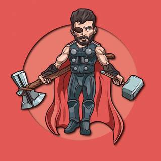 Thor iPhone X wallpaper