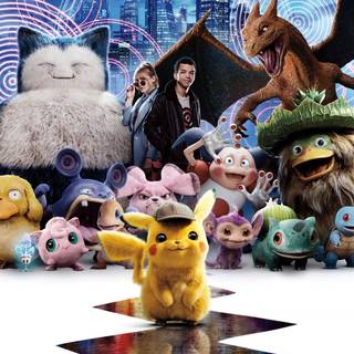 Detective Pikachu phone wallpaper