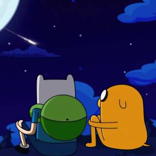 Finn and Jake phone wallpaper