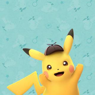 Detective Pikachu phone wallpaper