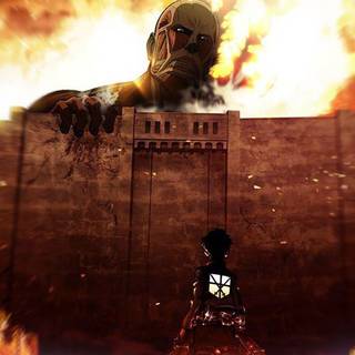 Attack On Titan iPhone X wallpaper