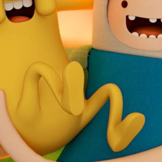 Finn and Jake phone wallpaper