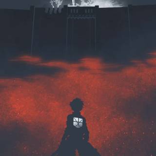 Attack On Titan iPhone X wallpaper