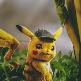 Detective Pikachu phone wallpaper