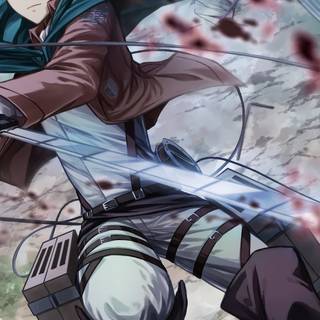Attack On Titan iPhone X wallpaper