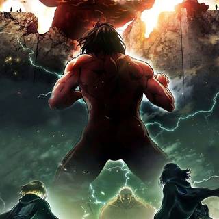 Attack On Titan iPhone X wallpaper