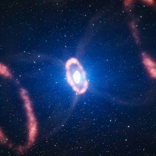 Supernova iPhone wallpaper