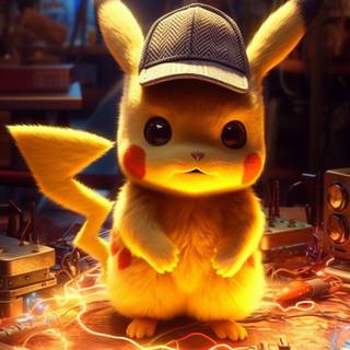 Detective Pikachu phone wallpaper