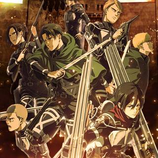 Attack On Titan iPhone X wallpaper