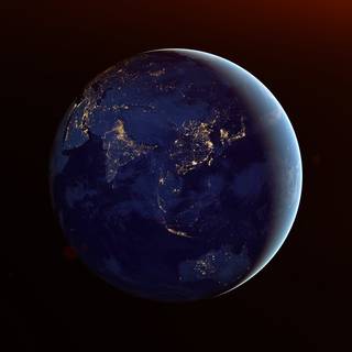 iPhone X Globe wallpaper