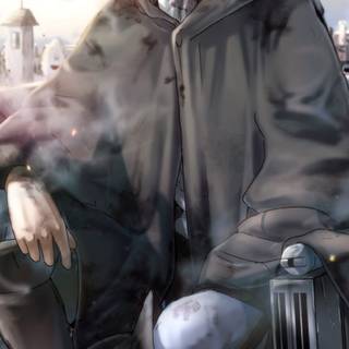 Attack On Titan iPhone X wallpaper