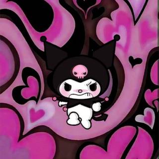 Kuromi Y2k wallpaper