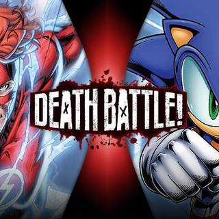 Sonic and Flash wallpaper