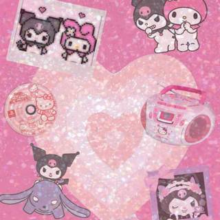 Kuromi Y2k wallpaper