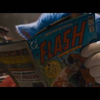 Sonic and Flash wallpaper