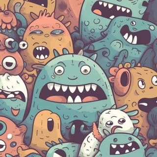 Mobile cartoon wallpaper