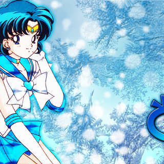Sailor Mercury desktop wallpaper